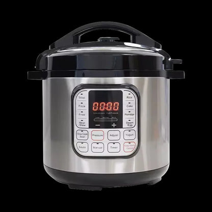 Autocuiseur électrique intelligent en acier inoxydable, 5l, multicuiseur pour cuisine, mijoteuse, cuiseur à riz, marmite à vapeur, chauffe-aliments, 220V